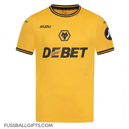 Wolves Fußballbekleidung Heimtrikot 2024-25 Kurzarm